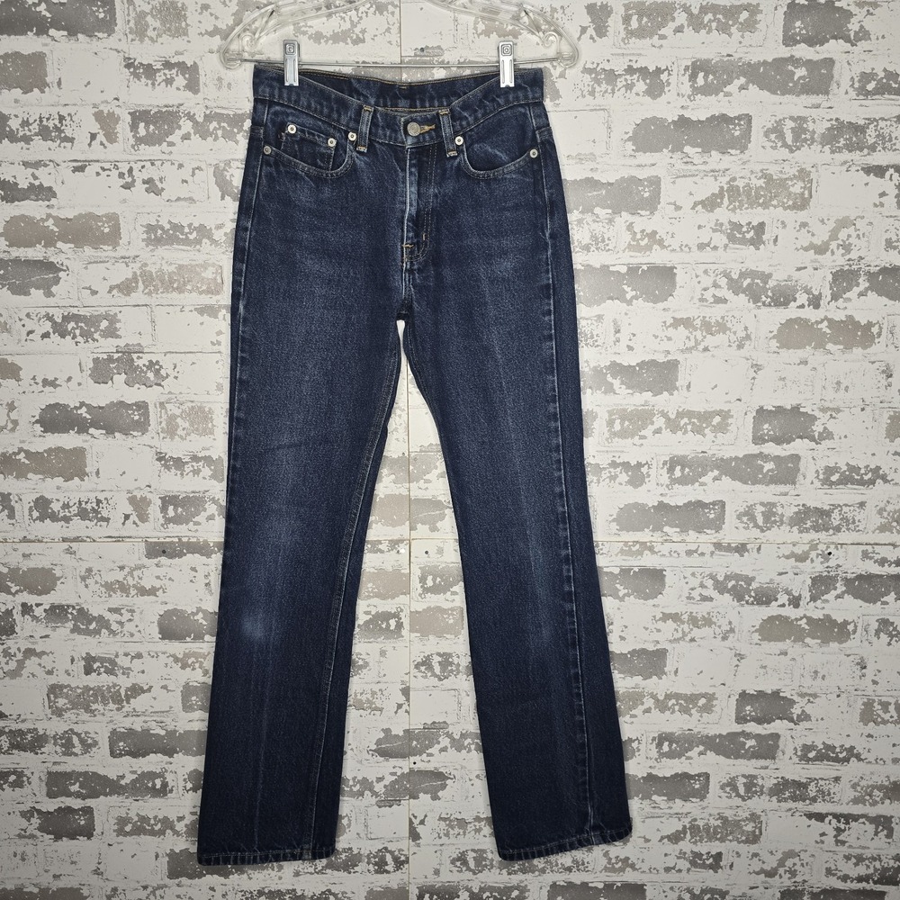 Polo Ralph Lauren Jeans Womens 2 Dark Wash Bootcut  Mid Rise 100% Cotton‎ Denim